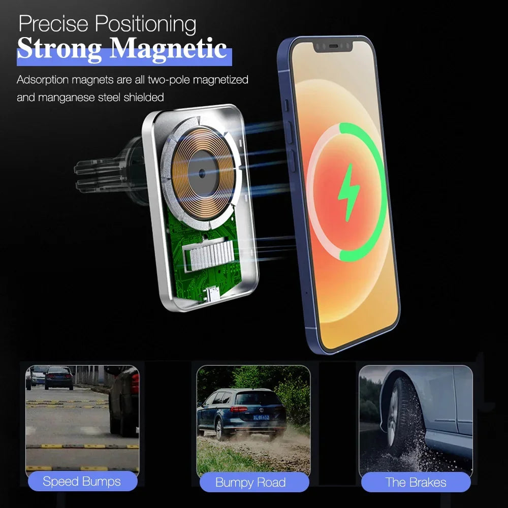 Wireless Magnetic Car Chargier