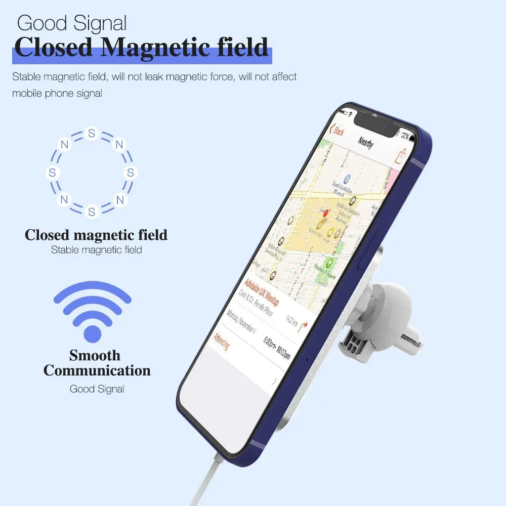 Wireless Magnetic Car Chargier